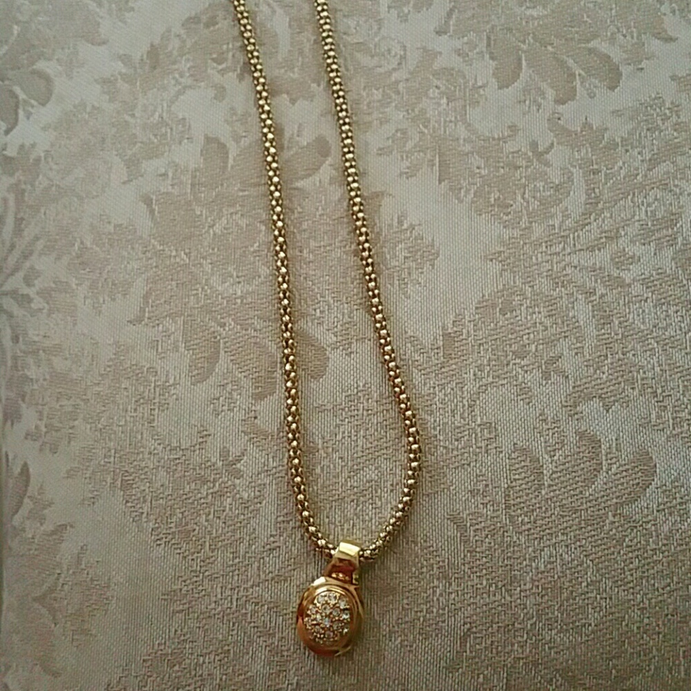 Faux gold. Costume  necklace